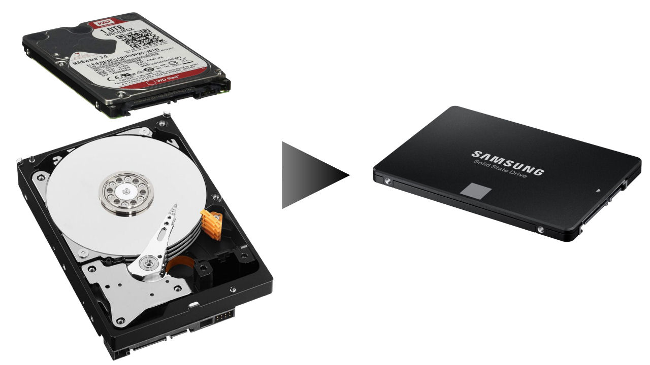 Upgrade Harddisk auf SSD